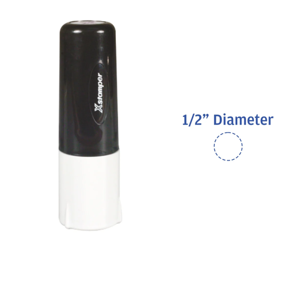 F11 Xstamper Pre-Inked Industrial Stamp (1/2" Dia)