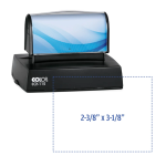 HD 115 Pre-Inked Stamp (2-3/8" x 3-1/8")