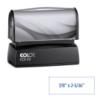 HD 40 Pre-Inked Quick Dry Stamp (7/8" x 2-5/16")