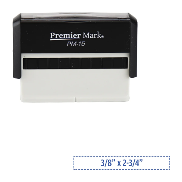 PM-15 Premier Mark Self-Inking Stamp